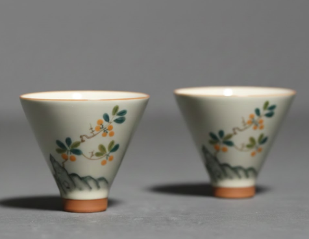 Yellow Fruit teacup bundle